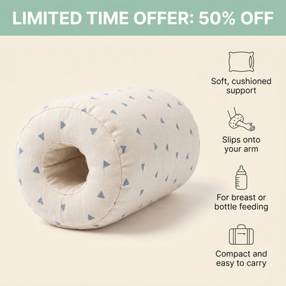 Padded Arm Support for Feeding